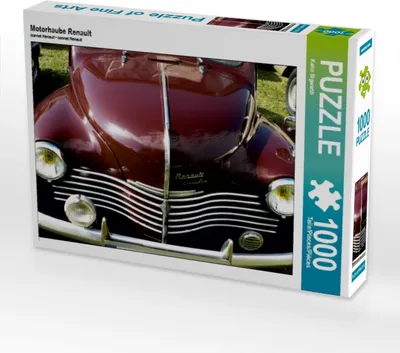 Produktbild von Calvendo Motorhaube Renault 1000 Teile Puzzle quer 640x480mm, Sigwarth Karin; 7274942