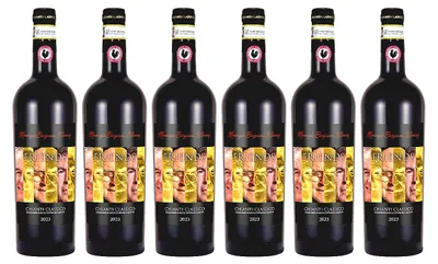 Produktbild von Maurizio Brogioni - Chianti Classico Friends 2023 Rotwein - 100 Prozent Sangiovese 6 x 750 ml
