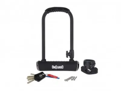 Immagine prodotto di OnGuard U-lock Pitbull STD 8003X 115 x 230 mm, Ø 14 mm, con supporto, nero