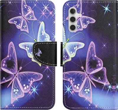 Produktbild von Samsung Galaxy S24 FE Hülle - Coverup Klapphülle - Schmetterlinge