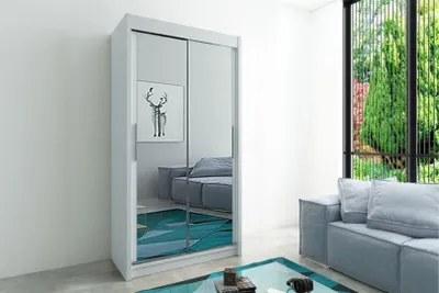 Produktbild von MINIO Kleiderschränke TOKYO 3 120 cm Weiße