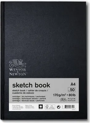 Image de WINSOR & NEWTON Carnet de croquis, A4 50 feuilles