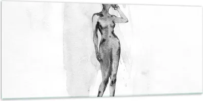 Produktbild von Bilder auf glas - Einteilig - Nacktheit Frau Körper - 120x50cm - Glasbilder - Wandbilder - Bilder - zum Aufhängen bereit - Wanddekoration aus Glas - Glas Bilder - Wandbild auf Glas - GAB120x50-5075