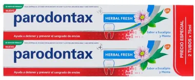 Image de Paradontax Duplo Herbes fraîches 75ml
