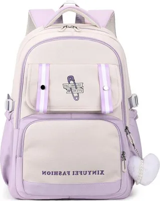 Produktbild von Famanu Schulrucksack Mädchen Teenager - Wasserdichte Multifunktionsschultasche