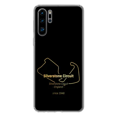 Produktbild von MuchoWow® Handyhülle Schutzhülle Hülle für Huawei P30 Pro Formel 1 - Rennstrecke - Silverstone Silikon Softcase Handy Hülle - Schutzdeckel