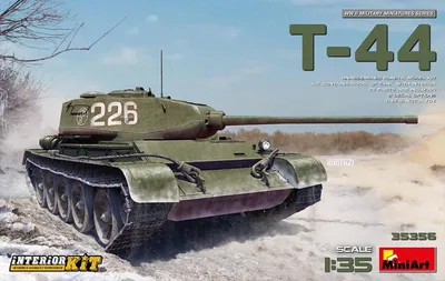 Produktbild von MiniArt 1:35 T-44 m. Interieur