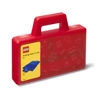Produktbild von LEGO úložný box TO-GO - červená
