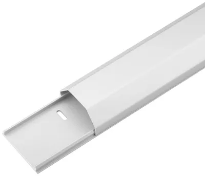 Obrázok produktu pre Goobay 90728, Priamy káblový žľab, 1,1 m, Biela