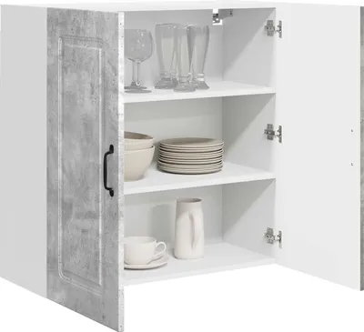 Immagine prodotto di Pannello frontale per lavastoviglie vidaXL Kalmar, grigio cemento, 80 x 31 x 80 cm