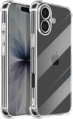 Produktbild von Mayaxess, Hülle iPhone 17 Silikon mit verstärkten Ecken, Transparent