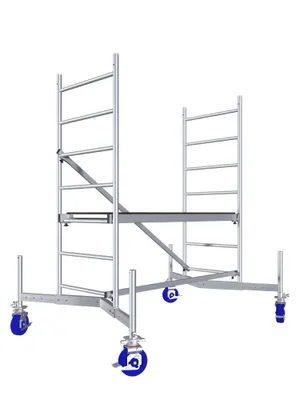Zdjęcie produktu dla KRAUSE ClimTec rusztowanie 3m + Rolki 150mm 710277