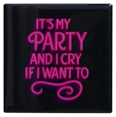 Produktbild von Gift Company Glasuntersetzer Love Tiles It's my Party