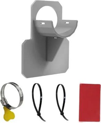 Produktbild von Pool-Schlauchhalter: Grau – Unterstützt 30–37 mm Schläuche, z. B. Intex
