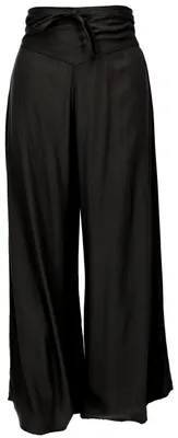 Produktbild von Boho Hosenrock, Weite Sommerhose aus Viskose - Schwarz, Damen, Größe: L