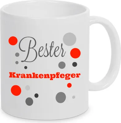 Produktbild von TassenKing - Bester Krankenpfleger - Tasse - Kaffeebecher - Tasse mit Spruch
