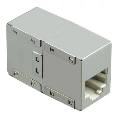 Produktbild von CAT6 Kabelverbinder RJ45 vollmetall geschirmt