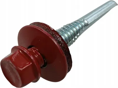 Zdjęcie produktu dla KLIMAS WSS wkręty samogwintujące do blachy RAL 3011 brązowoczerwone 5,5 x 32 mm 250 szt.