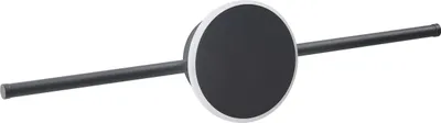 Produktbild von BELIANI LED-Wandleuchte Wandlampe für Bilder Schwarz Metall Acryl Badezimmer Spiegel-Lampe Modernes Design