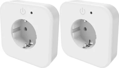 Produktbild von 2er-Set Northpoint LED Nachtlicht mit Dimmfunktion 1600 K und Steckdose