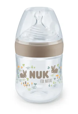 Produktbild von Nuk PP-Flasche for Nature 150 ml + Silikon-Sauger