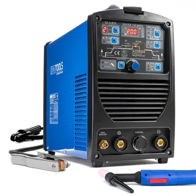Produktbild von IPOTOOLS SUPERTIG 200DI WIG Schweißgerät AC DC