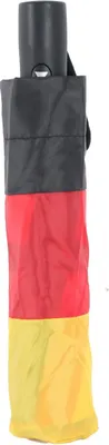 Image de Parapluie de poche parfait pour les fans de l'Allemagne Parapluie 100 cm Noir, rouge, jaune