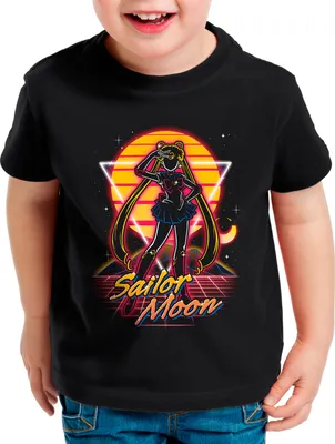 Produktbild von BaumwolleCloud Sailor Bunny Kinder T-Shirt anime manga cosplay crystal