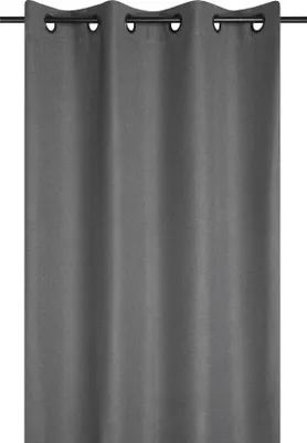 Zdjęcie produktu dla STOF | Zasłony - PORTLAND - 140x260 cm - Ciemnoszary - 100% zaciemnienia - Elegancki design
