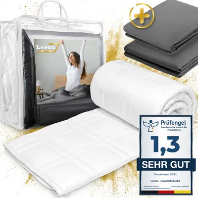 Produktbild von Gewichtsdecke Bettdecke 135x200  6kg Therapiedecke
