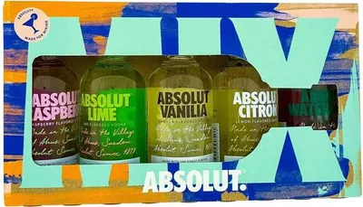 Produktbild von Absolut Vodka Mix 5x50ml 40% Vol.