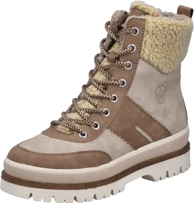 Image de Rieker Damen Stiefelette gefüttert Beige