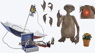 Obrázek produktu pro E.T. - Mimozemšťan akční figurka Ultimate Deluxe E.T. 11 cm