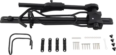 Produktbild von Auto Fahrradträger - Universal Dachmontage Fahrradhalter - Stabiler sicherer Aufrechtträger - Für Dachträger und Roadtrips - Schwarz
