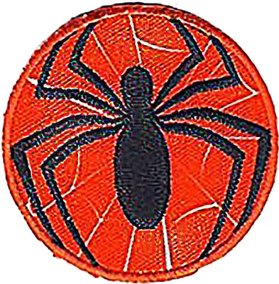 Produktbild von Marvel © Spiderman Symbol Marvel - Aufnäher, Bügelbild, Aufbügler, Applikationen, Patches, Flicken, Zum Aufbügeln, Größe: Ø 6 cm