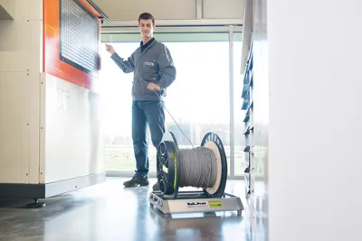 Zdjęcie produktu dla LÜBBERING Roll-Profi Original A90101 do bębna 1200 mm bez kółek skrętnych