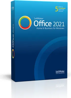Produktbild von SoftMaker Office Home & Business 2021 für 5 PCs, Windows