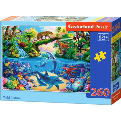 Immagine prodotto di Puzzle 260 pezzi Natura Selvaggia 27576 Castoland