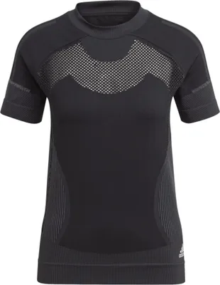 Produktbild von Adidas Primeknit Tee W Black/Dgsogr L