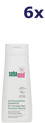 Produktbild von 6x Sebamed Anti-Schuppen-Shampoo 200 ml