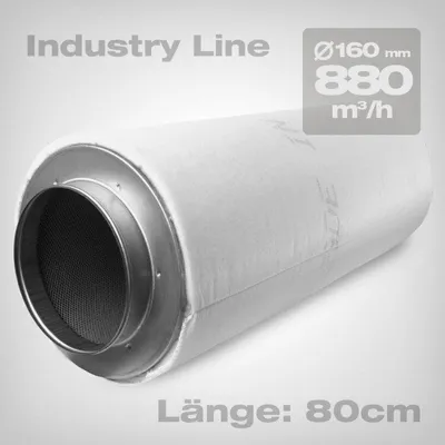 Produktbild von Aktivkohlefilter Prima Klima Industry Line, K1608 880 m3/h, ø 160mm