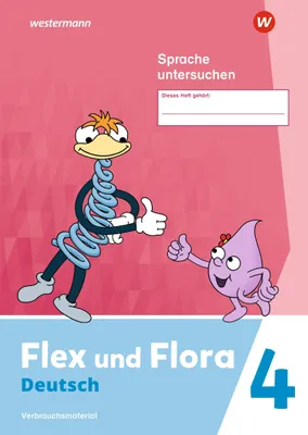 Image de Flex und Flora - Ausgabe 2021: Heft Sprache untersuchen 4 (Druckschrift) Verbrauchsmaterial