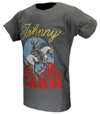 Obrázok produktu pre Tričko s motívom galopujúceho koňa od Johnnyho Cash – veľkosť L