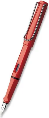Immagine prodotto di Penna stilografica Lamy Safari Shiny Red con pennino per mancini