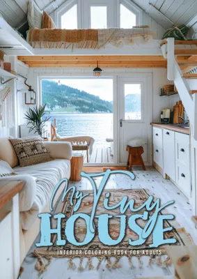 Produktbild von My Tiny House Coloring Book for Adults