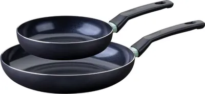 Image de Set de 2 poêles antiadhésives céramique 20 et 28 cm Fackelmann Brandao