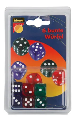 Produktbild von Idena Würfel Kunststoff