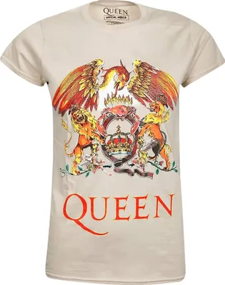 Produktbild von Queen - "Classic" T-Shirt für Damen RO828 (XXL) (Sand)