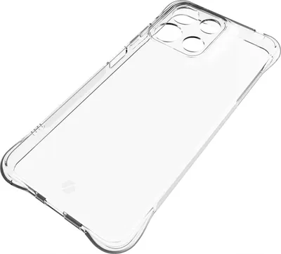Zdjęcie produktu dla Silikonowe etui SPACECASE Anti-Shock do Moto G15/G15 Power Przezroczysty