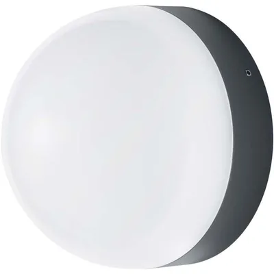 Image de Osram LED Applique murale et plafonnier, Luminaire pour applications extérieures, Blanc chaud, Capteur de lumière du jour et de mouvement intégré, Endura Style Ball Sensor